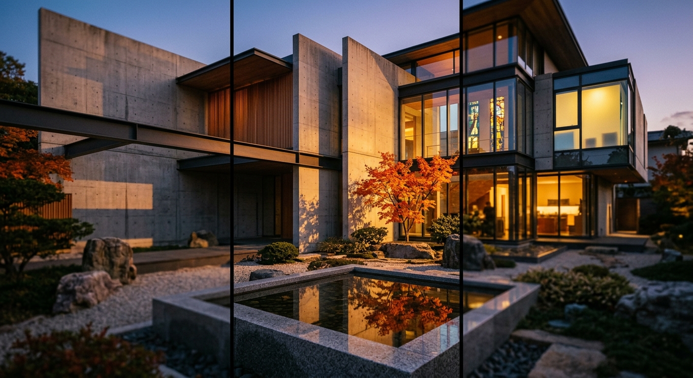 Zenith Tilt-Shift Architectural Golden Hour