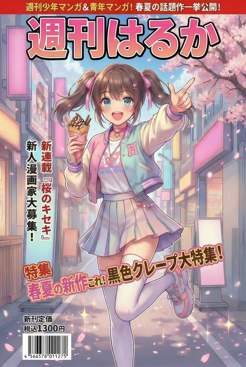 Comic / Storyboard - Manga Magazine Cover Prompt for Nano Banana Pro