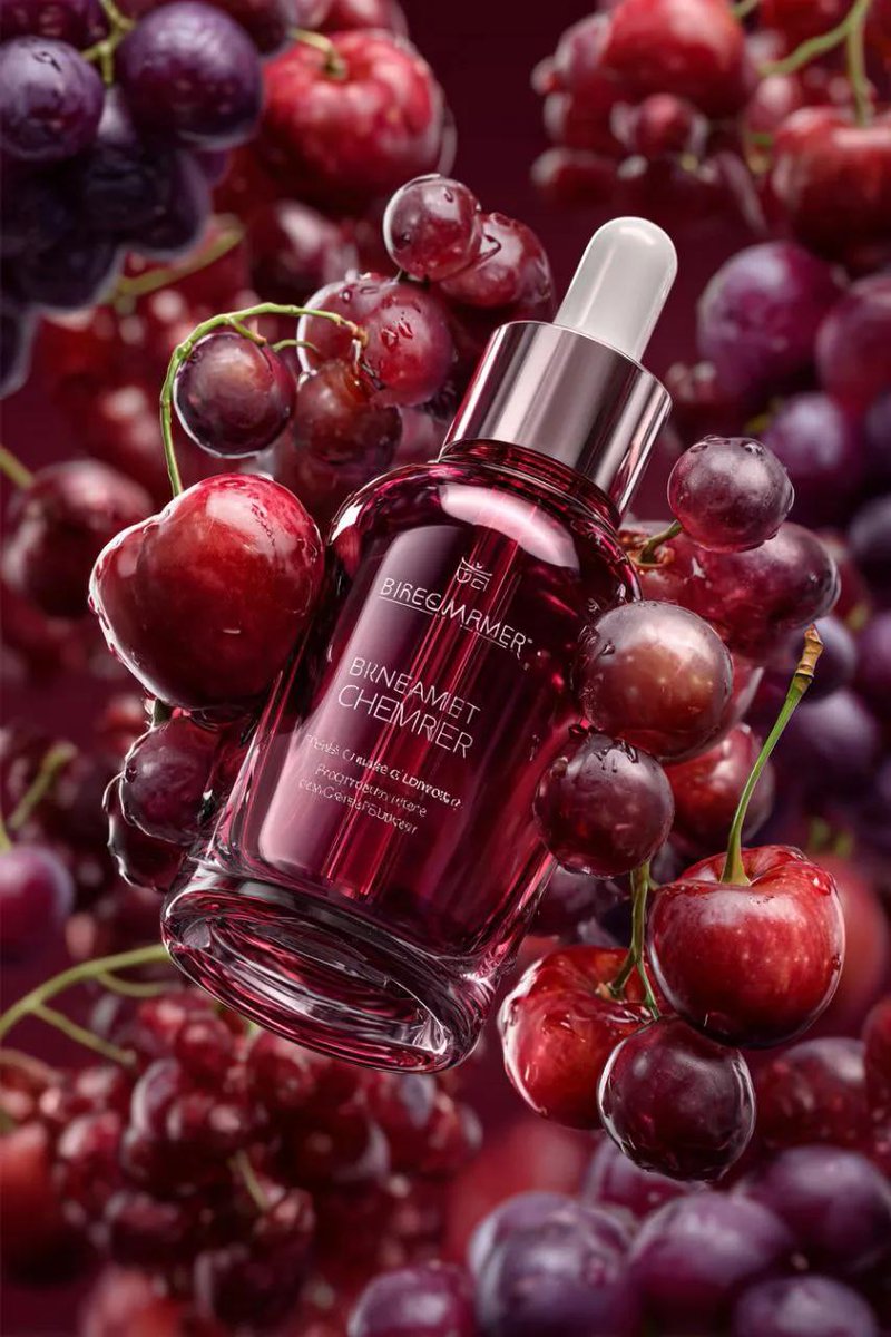 E-commerce Main Image - 3D Floating Cosmetic Bottle Product Shots