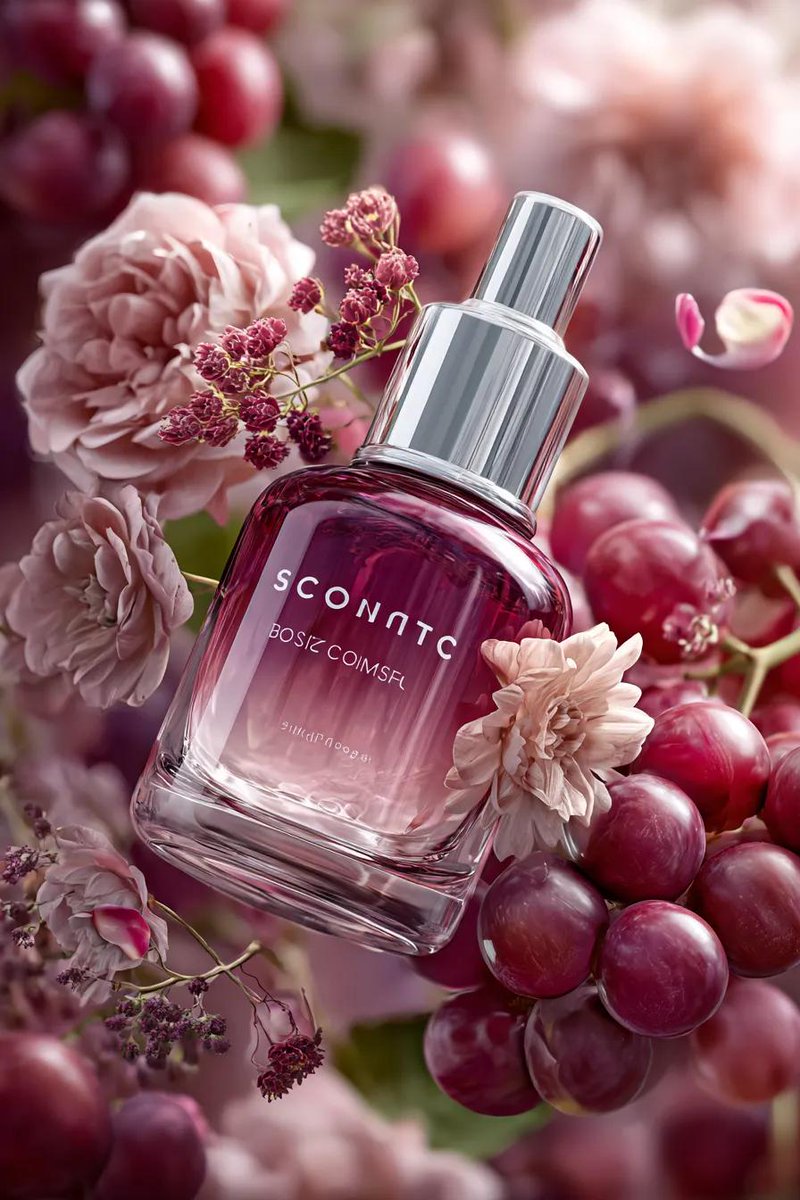 E-commerce Main Image - 3D Floating Cosmetic Bottle Product Shots