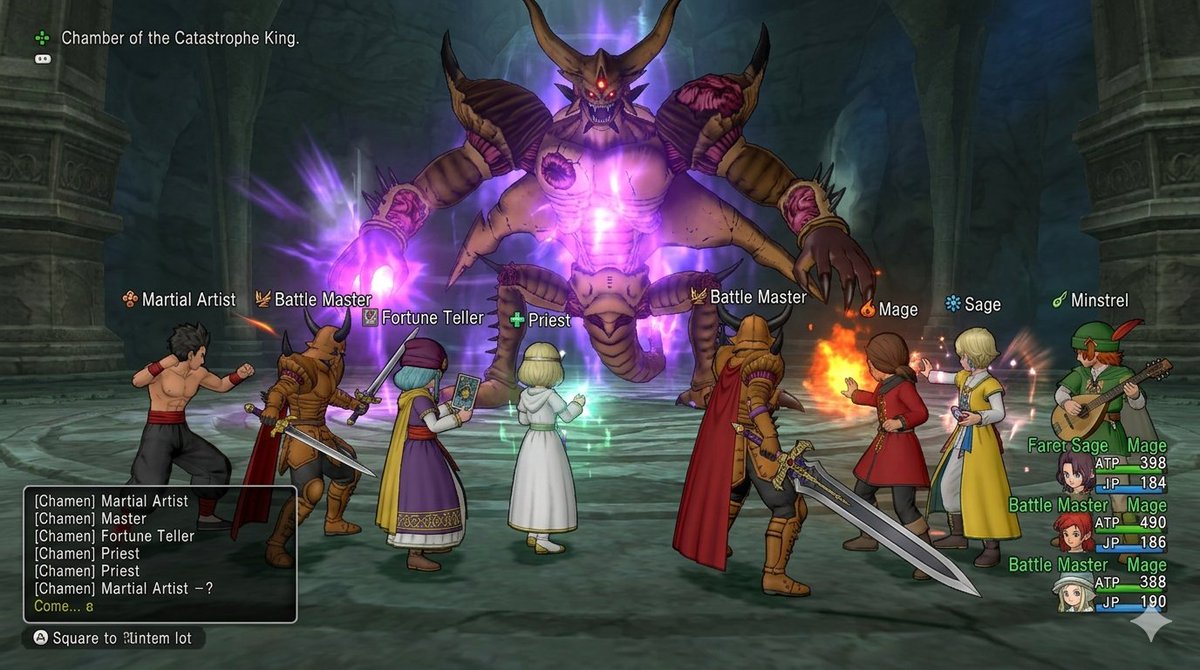 Game Asset - Image generation for Dragon Quest X: VS Calamity King