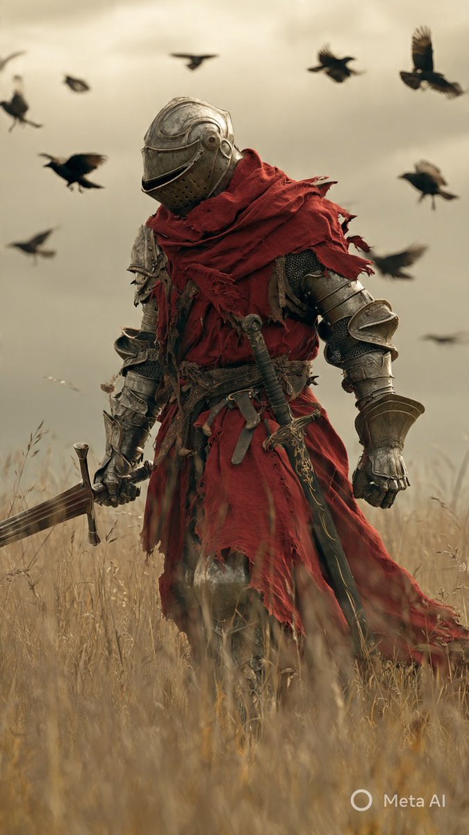 Game Asset - Dark Fantasy Knight Wallpaper Generation with Nano Banana 2