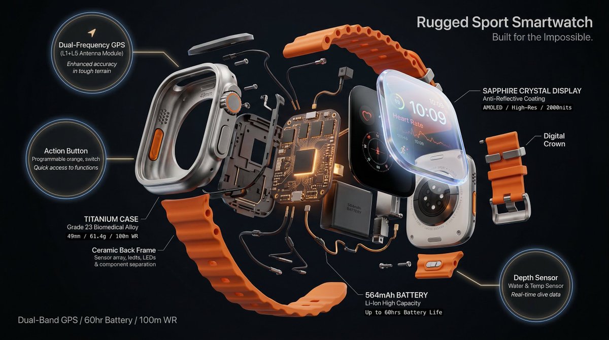 Infographic / Edu Visual - 3D Radial Explosion Product Visualization Prompt for Nano Banana 2