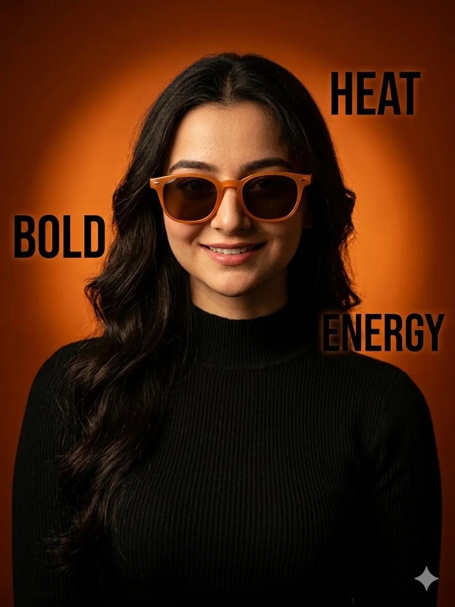 Product Marketing - Ultra-Realistic Fashion Portrait with Bold Typography