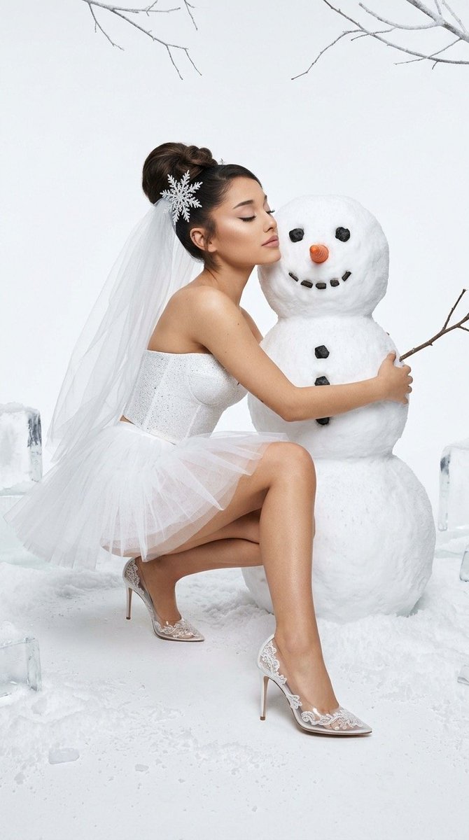 Product Marketing - Winter Fantasy Editorial with Emma Myers Lookalike