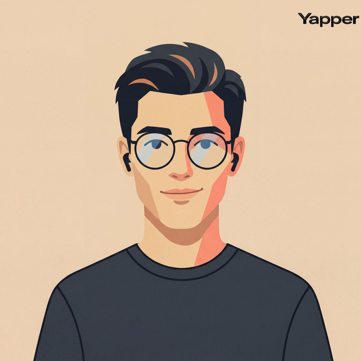 Profile / Avatar - Cinematic Vector Fashion Portrait