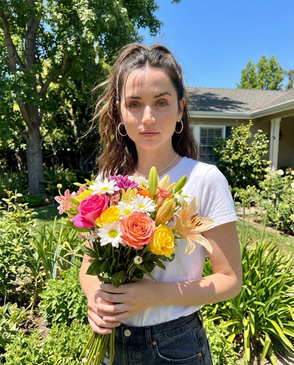 Social Media Post - Harsh Midday Sunlight Outdoor Portrait Prompt for Nano Banana 2